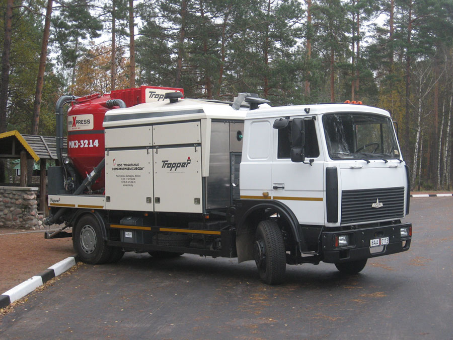 Мобильный комбикормовый завод МКЗ-3214 в Красноярском крае