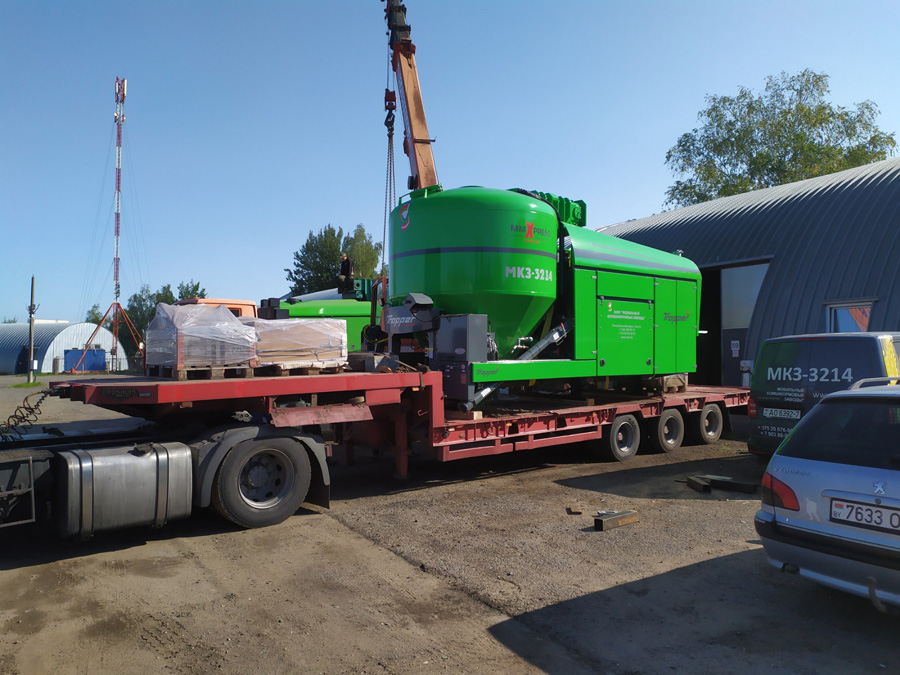 Комбикормовая установка МКЗ-3214 на Тульской птицефабрике
