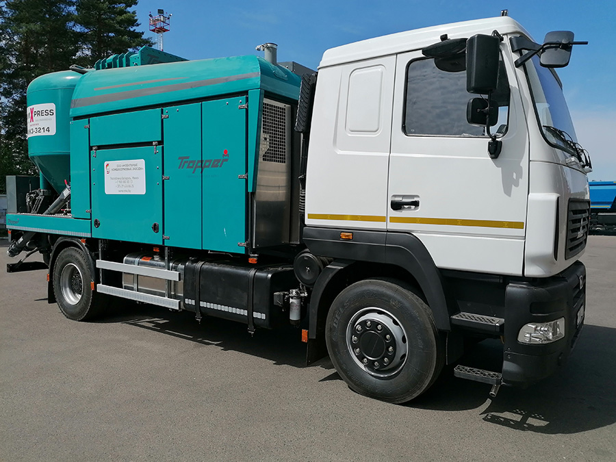 Мобильный комбикормовый завод МКЗ-3214 из Беларуси